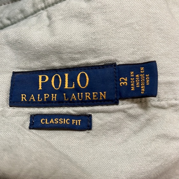 Ralph Lauren khaki distressed shorts NWOT - Picture 7 of 7